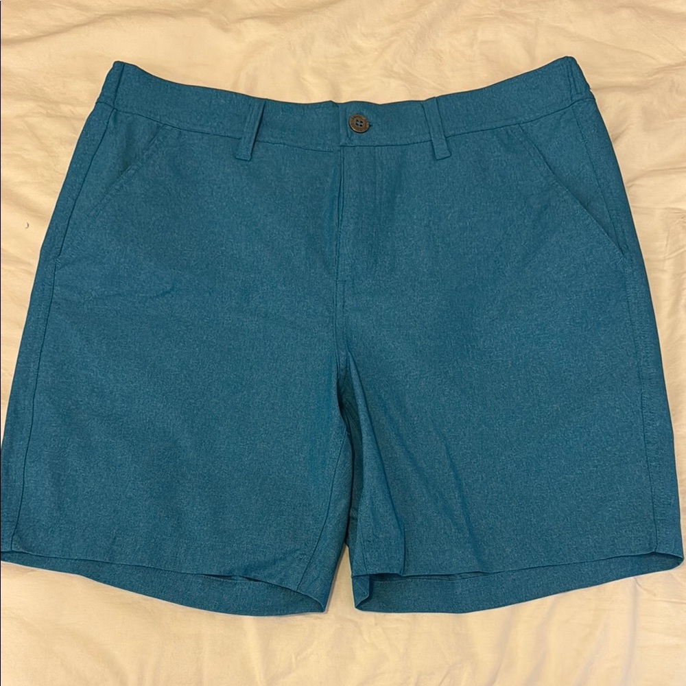 32 Degrees Turquoise Golf Shorts